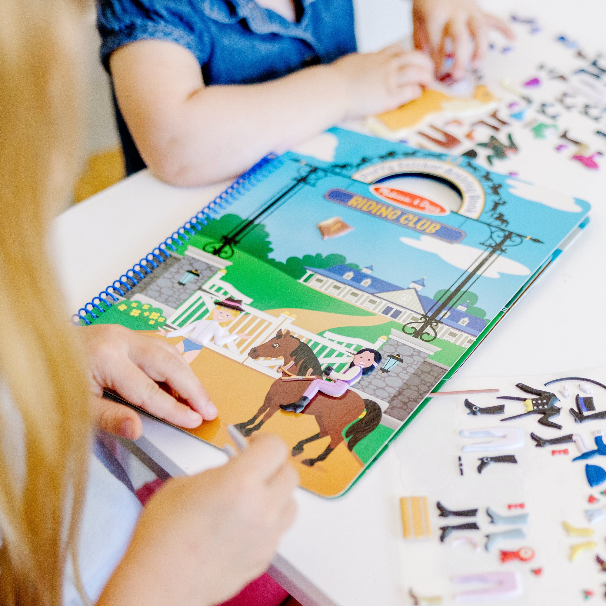 Puffy Sticker Activity Book - Riding Club - Image 7
